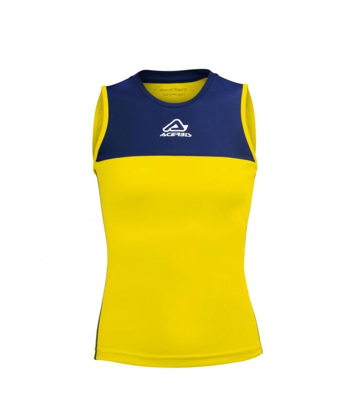 Mädchen und Damen Volleyball -Trikot -Vicky v. Acerbis , gelb - blau