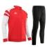 Trainingsanzug KEMARI ( Jacke + Hose) v. ACERBIS rot - schwarz - hochwertiger Trainingsanzug Kemari 
