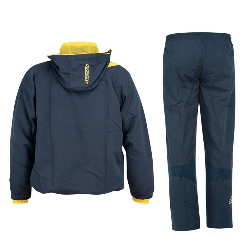 Kapuzen-Trainingsanzug ALKMAN v. ACERBIS blau/gelb