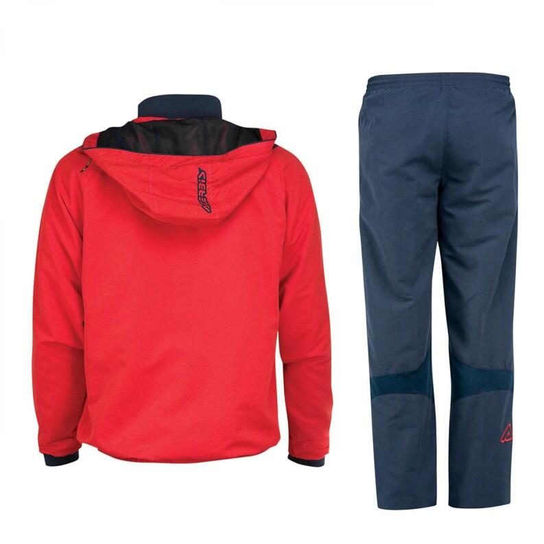 Kapuzen-Trainingsanzug ALKMAN v. ACERBIS blau /rot