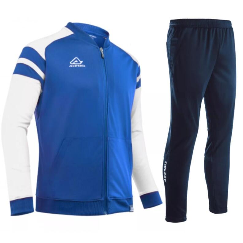 hochwertiger Trainingsanzug Kemari von Acerbis - royalblau / weiß