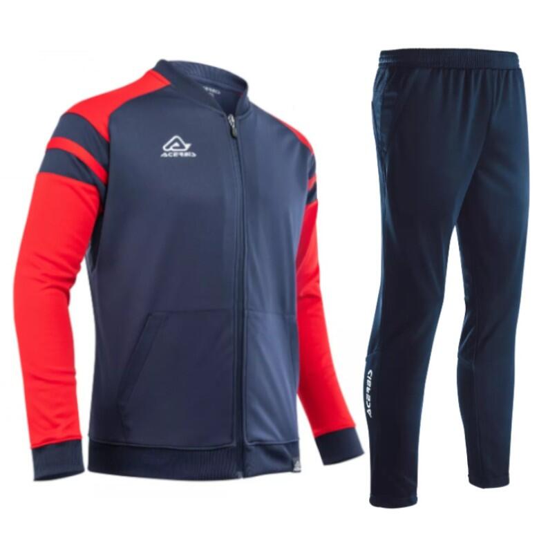 hochwertiger Trainingsanzug Kemari von Acerbis - blau / rot