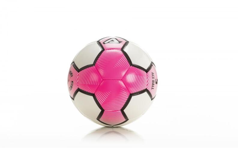 ACE Fußball fluo fucsia