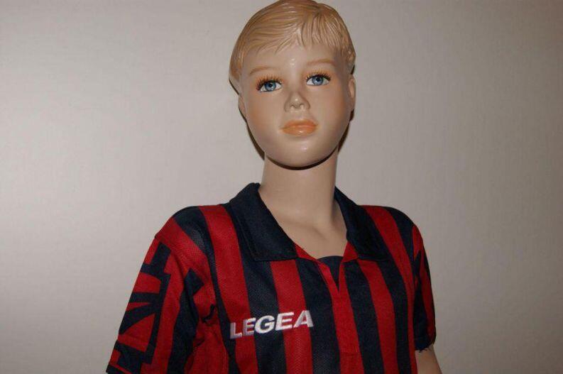 14 Legea-Fußball-Trikot-Sets - BROADWAY rot / blau - BROADWAY Trikot-Set v. LEGEA