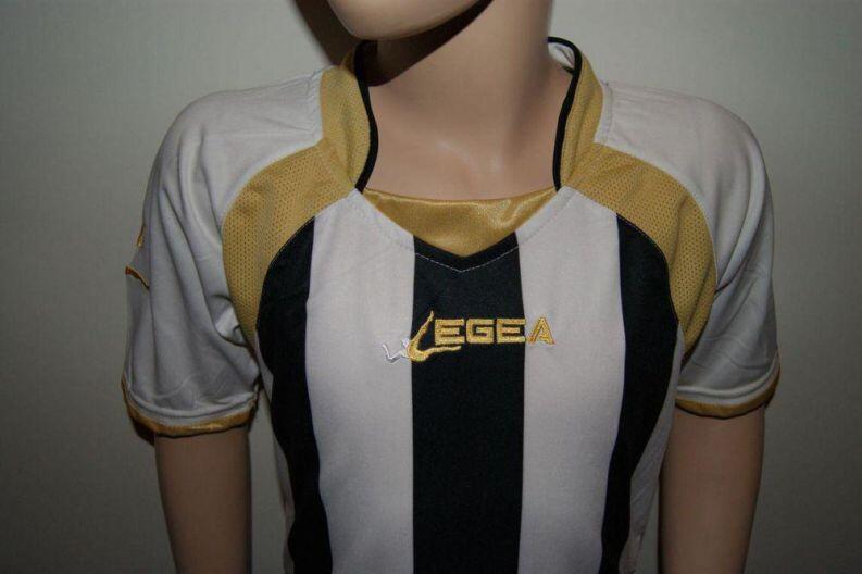 14 Legea-Fußball-Trikot-Sets DUBAI weiß / schwarz - DUBAI Trikot-Set v. LEGEA
