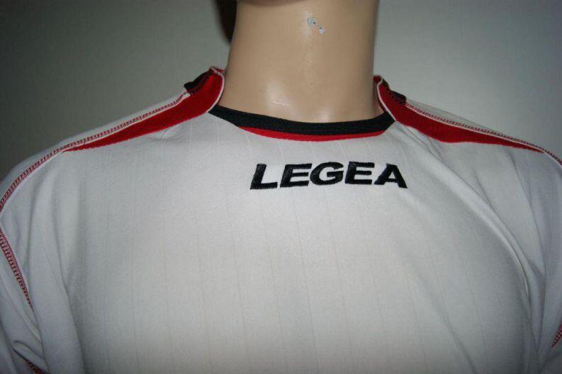 14 Legea-Fußball-Trikot-Sets - ATENE weiß / schwarz - ATENE Trikot-Set v. LEGEA