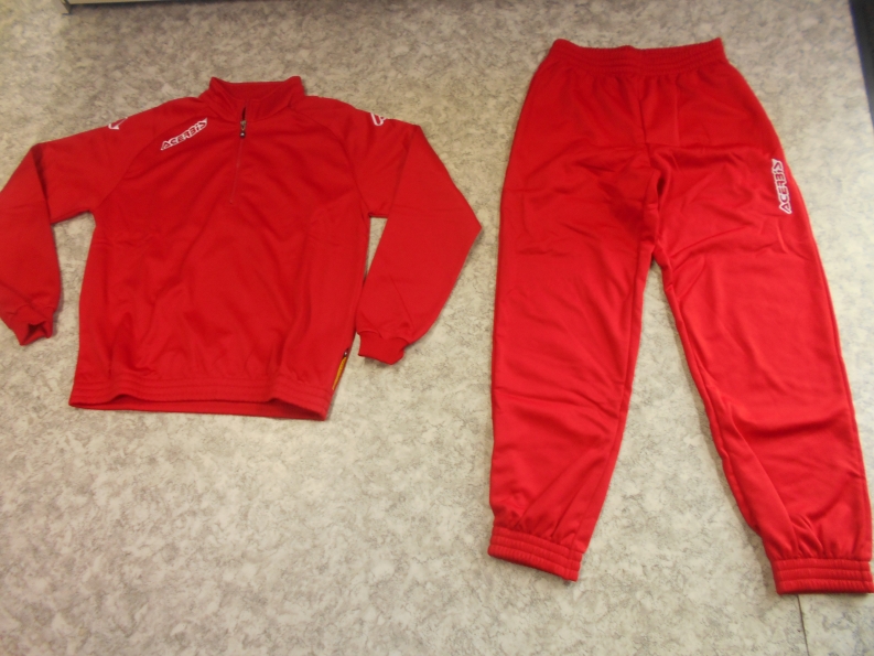 Trainingsanzug Atlantis , rot , S