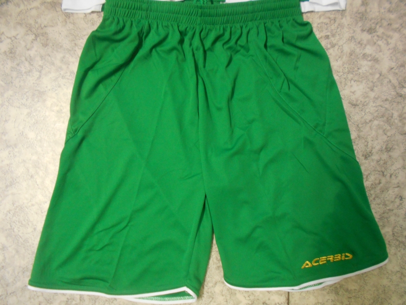 Kurzarm-Fußball-Sets Mira v. Acerbis , grün/weiß , Gr. L