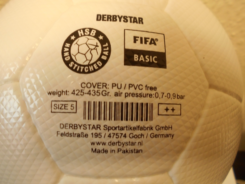 DERBYSTAR Trainings-Fußball weiß Classic TT