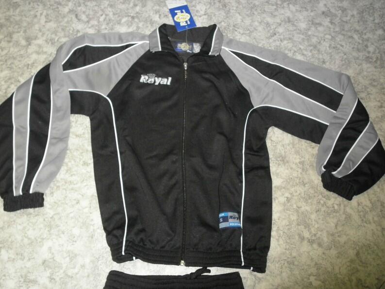 Trainingsanzug HORN v. Royal , schwarz/grau