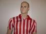 14 Legea-Fußball-Trikot-Sets - BROADWAY weiß /rot - BROADWAY Trikot-Set v. LEGEA