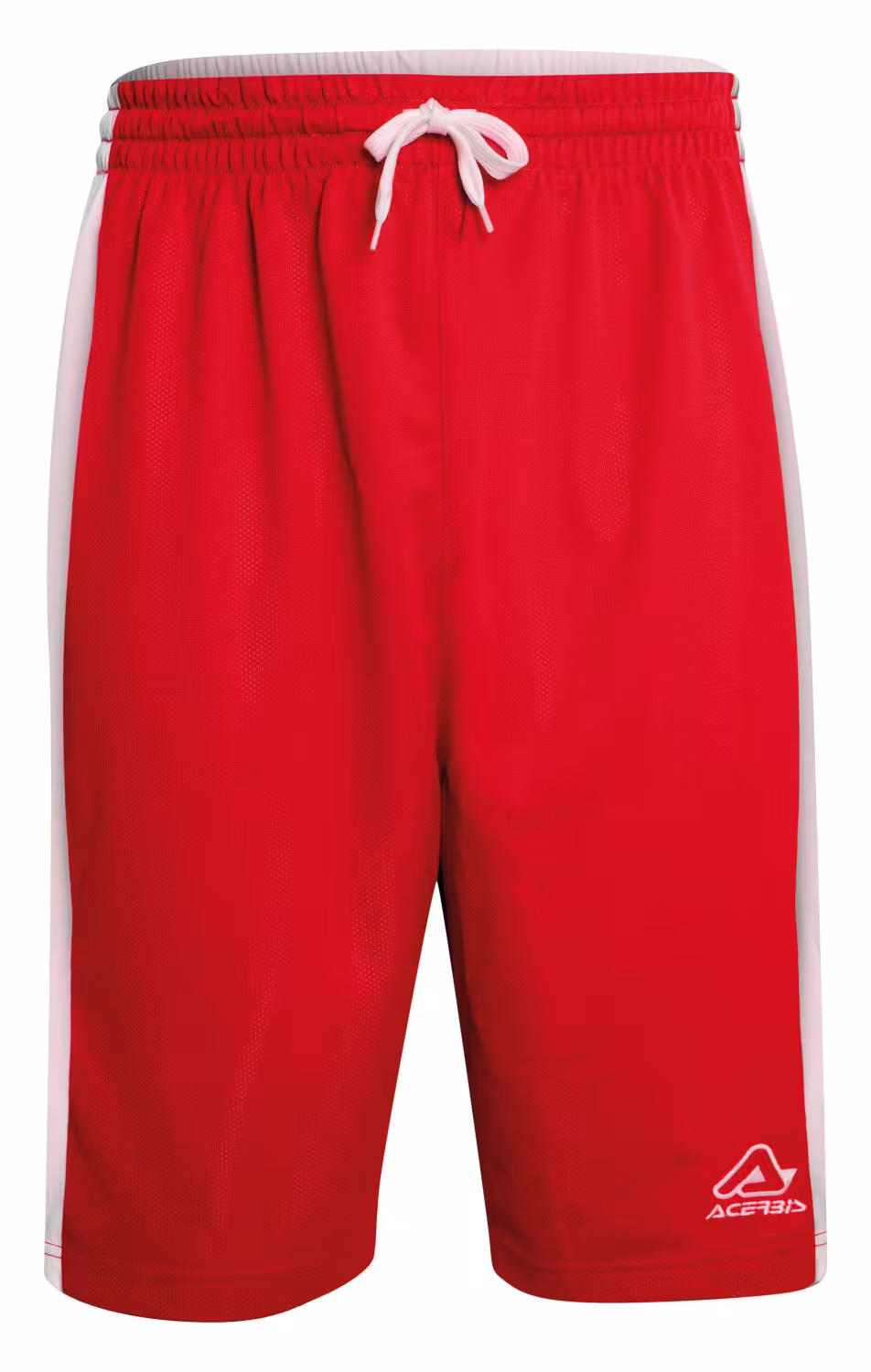 Basketball Wende Shorts Larry v. Acerbis , wei&szlig;-rot, 4XS-4XL